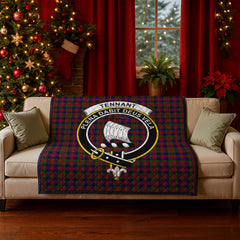 Tennant Tartan Crest Quilt