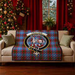Trotter Tartan Crest Quilt