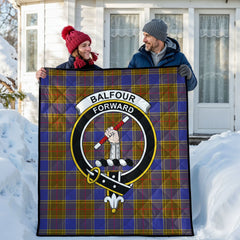 Balfour Modern Tartan Crest Quilt