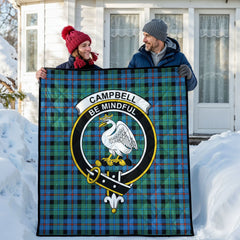 Campbell of Cawdor Ancient Tartan Crest Quilt