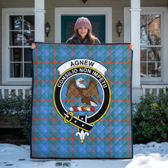 Agnew Ancient Tartan Crest Quilt