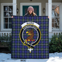 Baird Modern Tartan Crest Quilt