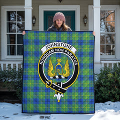 Johnstone Ancient Tartan Crest Quilt