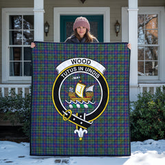 Wood Tartan Crest Quilt