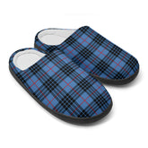 McKay Blue Tartan Slippers