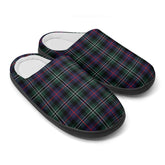 Rose Hunting Modern Tartan Slippers