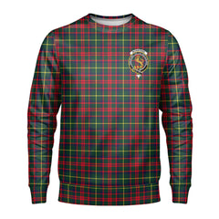 McKintosh Hunting Modern Tartan Crest Sweatshirt