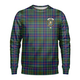 Wood Tartan Crest Personalized Sweatshirt