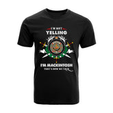 MacKintosh Tartan Crest T-shirt - I'm not yelling style