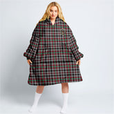 Borthwick Ancient Tartan Hoodie Blanket
