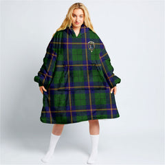 Carmichael Modern Tartan Hoodie Blanket