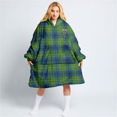 Johnson Ancient Tartan Hoodie Blanket