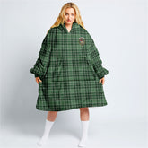 MacDonald Lord of the Isles Hunting Tartan Hoodie Blanket