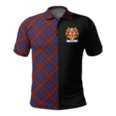 Hudson Tartan Polo Shirt Half of Me - Cross Style