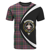 MacFarlane Hunting Modern Tartan Crest T-shirt - Circle Style