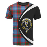 Preston Tartan Crest T-shirt - Circle Style