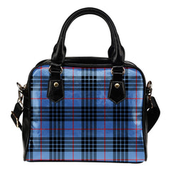 MacKay Blue Tartan Shoulder Handbags