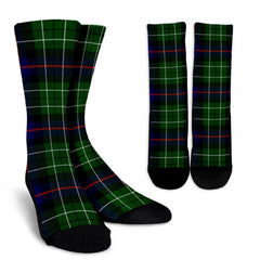 Leslie Hunting Tartan Crew Socks