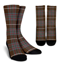 MacIntyre Hunting Weathered Tartan Crew Socks