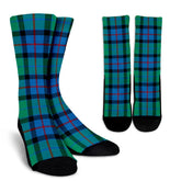 Flower Of Scotland Tartan Crew Socks