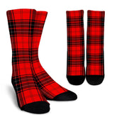 Wemyss Modern Tartan Crew Socks