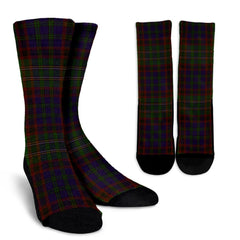 Cunningham Hunting Modern Tartan Crew Socks