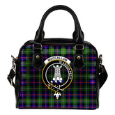 Malcolm (MacCallum) Modern Tartan Crest Shoulder Handbags