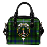 Henderson (Mackendrick) Family Modern Tartan Crest Shoulder Handbags