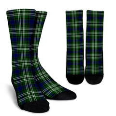 Tweedside District Tartan Crew Socks