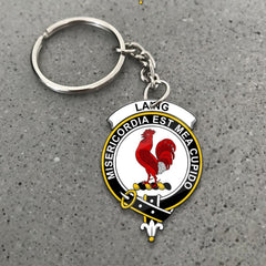 Laing Crest Keychain