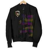MacDonald (Clan Donald) Tartan Bomber Jacket Lion & Thistle