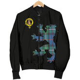 MacPhail Tartan Bomber Jacket Lion & Thistle
