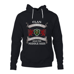 Lundin Family Tartan - 2D Unisex Hoodie