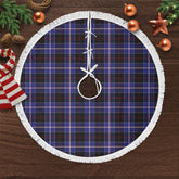 Dunlop Modern Tartan Christmas Tree Skirt
