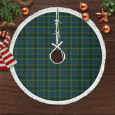 Stewart Hunting Modern Tartan Christmas Tree Skirt