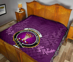 Robertson Modern Violet Crest Quilt
