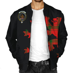 Darroch Tartan Bomber Jacket Lion & Thistle