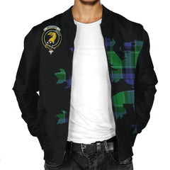 Haldane Tartan Bomber Jacket Lion & Thistle