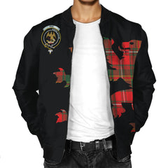 Hay Tartan Bomber Jacket Lion & Thistle