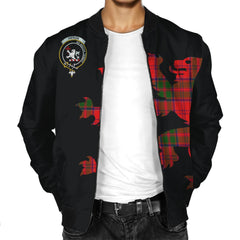 Heron Tartan Bomber Jacket Lion & Thistle