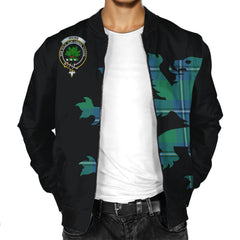 Irvine Tartan Bomber Jacket Lion & Thistle