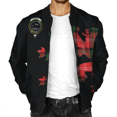 Nesbitt (or Nisbet) Tartan Bomber Jacket Lion & Thistle
