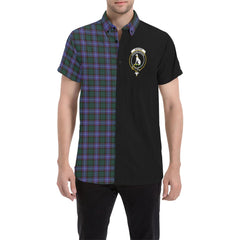 Hunter Modern Tartan Crest Men Shirt
