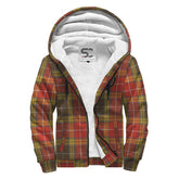 Buchanan Old Set Weathered Tartan Crest Sherpa Hoodie