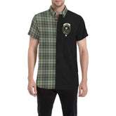 Craig Ancient Tartan Men Shirt Haft Style