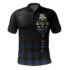 Anderson Coulson Bonner 02 Tartan Polo Shirt - Alba Celtic Style