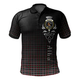 Borthwick Ancient Tartan Polo Shirt - Alba Celtic Style