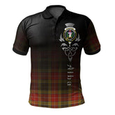 Buchanan Old Set Weathered Tartan Polo Shirt - Alba Celtic Style