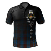 Cameron Hunting Tartan Polo Shirt - Alba Celtic Style