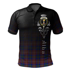 Chisholm Hunting Modern Tartan Polo Shirt - Alba Celtic Style